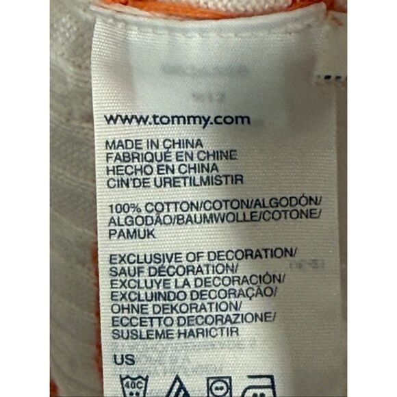 003 --- Tommy Hilfiger Women stripe lightweight knit sweater size small - Picture 7 of 10